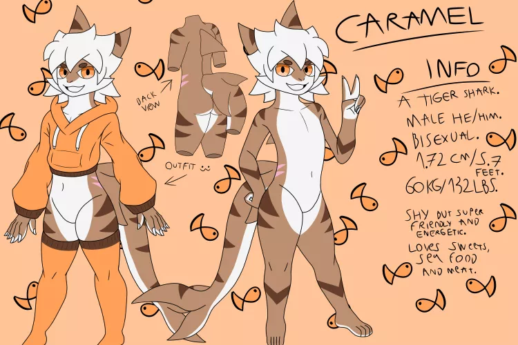 I overhoaled my first fursona