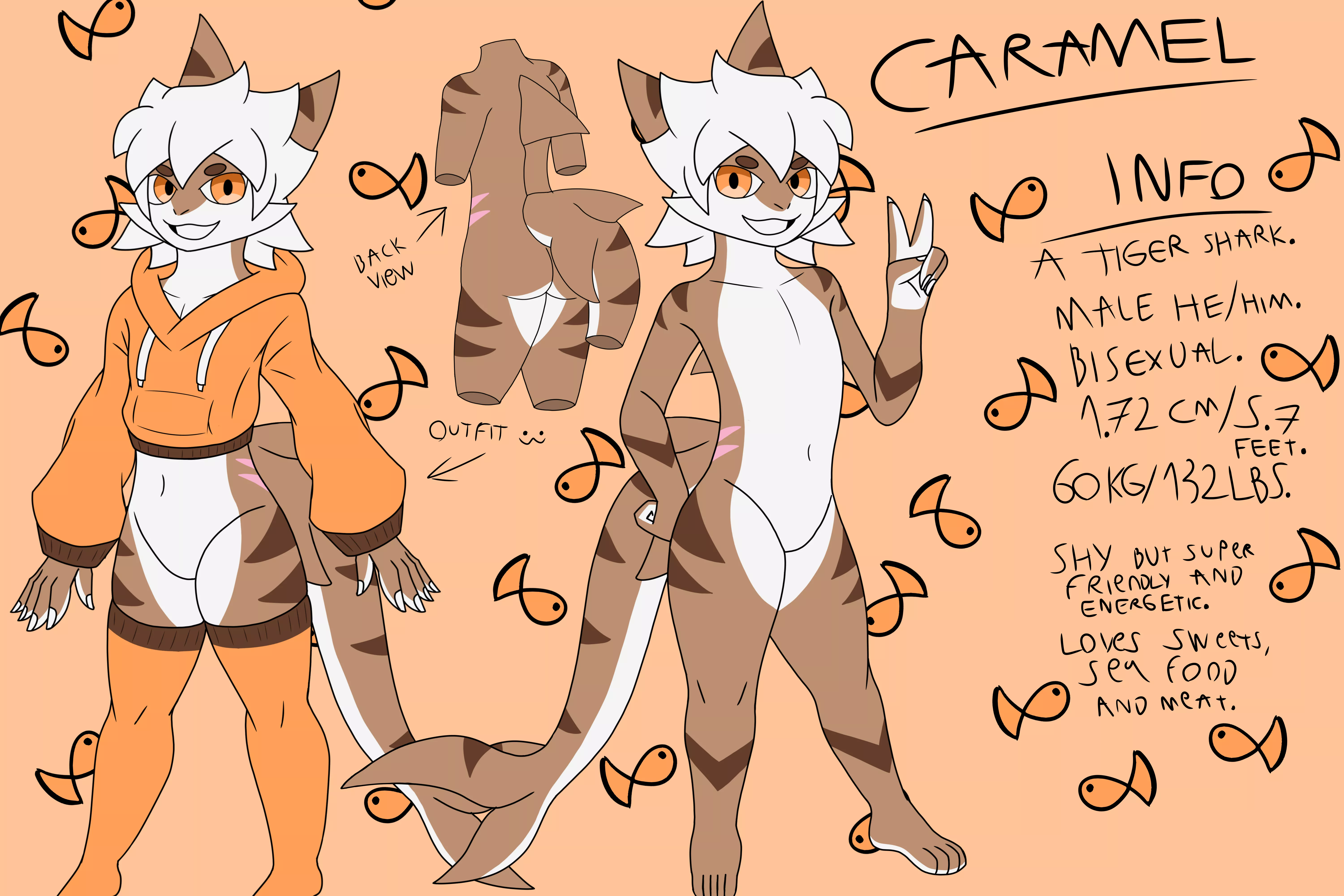 I overhoaled my first fursona