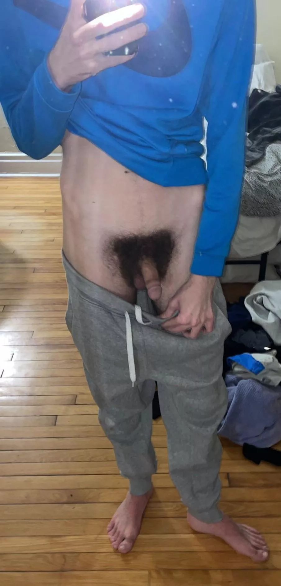 I think my bush accentuates my softie, yall agree?