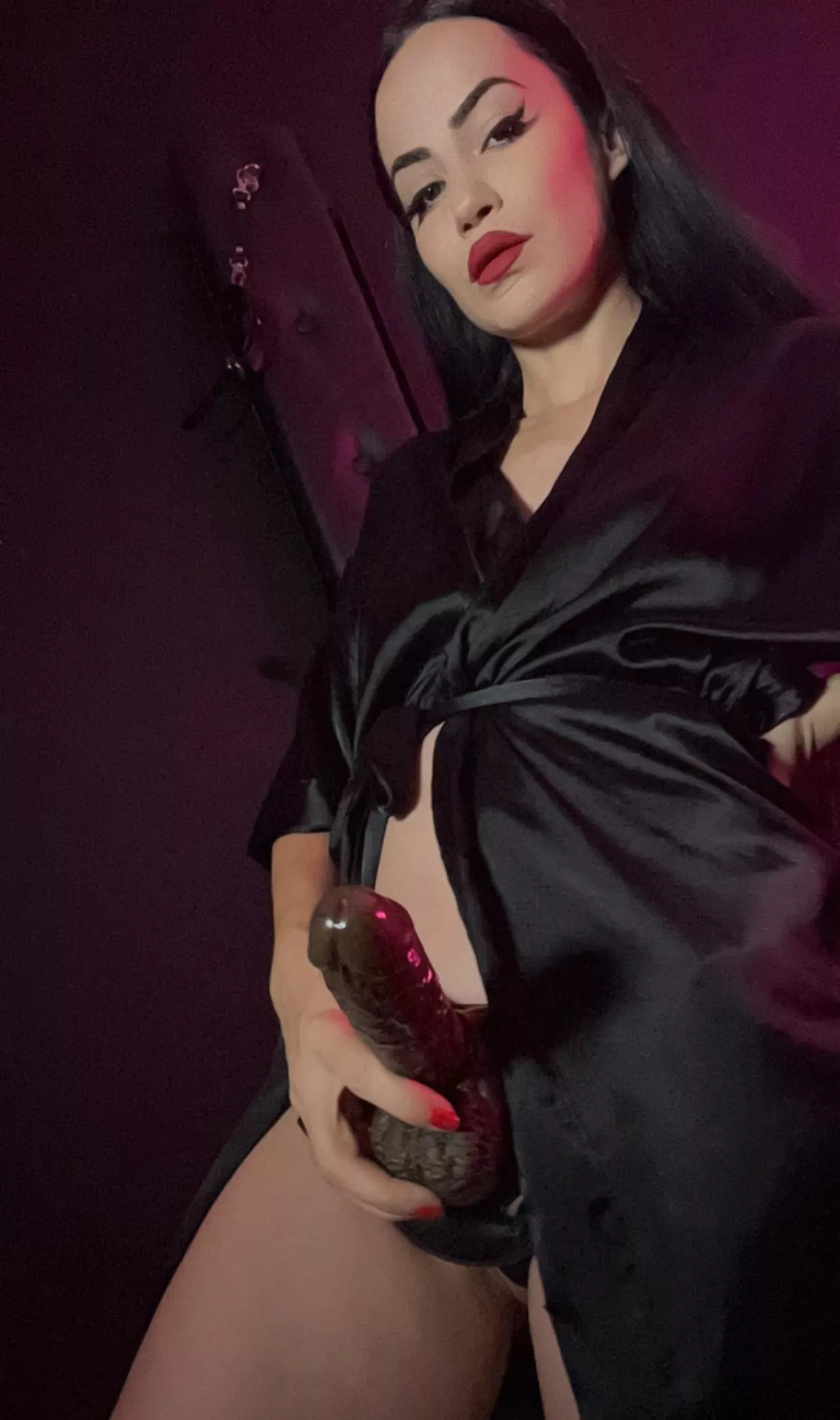 I’m going to fuck you till you cum and then make you lick up your mess.. Would you like that?