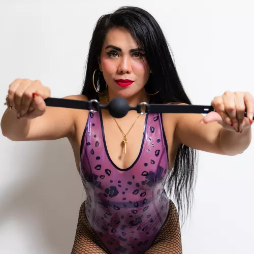 Latex Swimsuit in my favorite color!