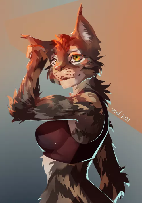 Maine coon in the sun :3 [comms open!]