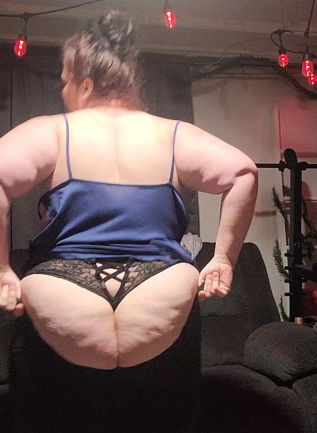 Pull them down or up?