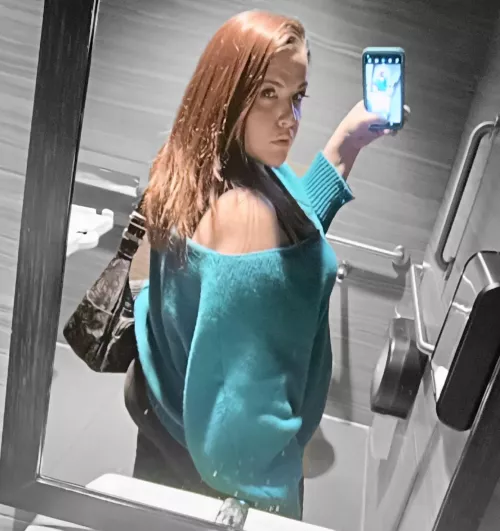 Selfie at the Movies. Saw The Iron Claw. It was Good!! 2 thumbs up 👍👍