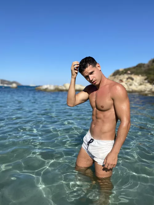 Selfie by the river.