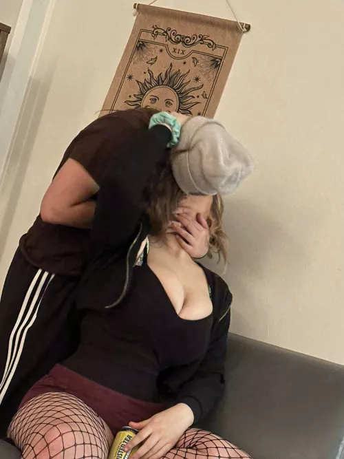 She wouldn't stop kissing me!