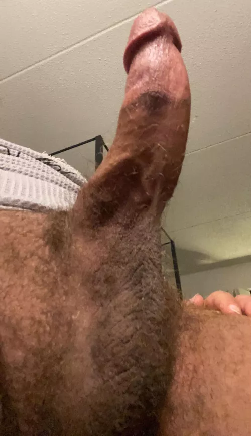 Smells good down there, huh boy?