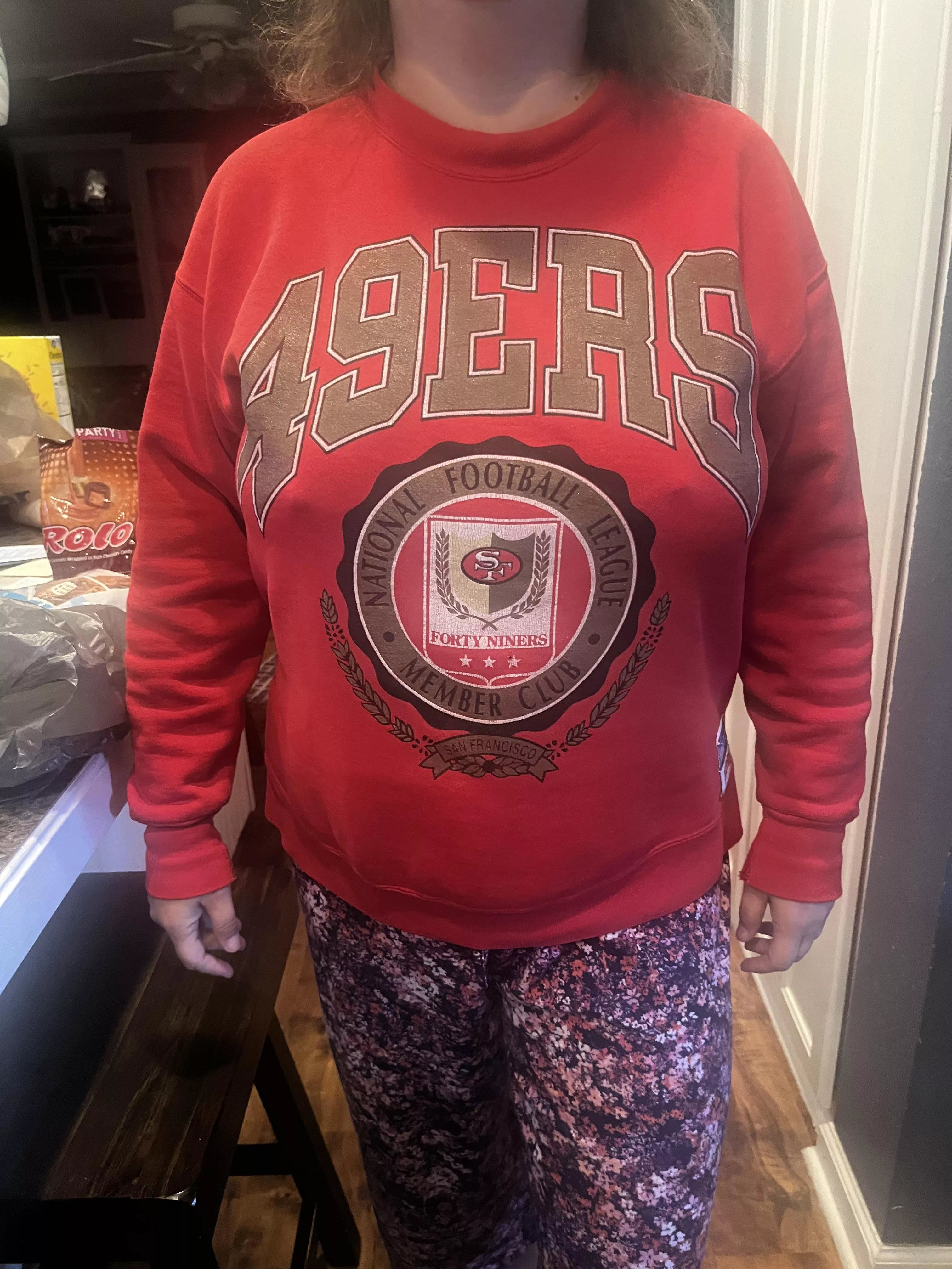 Someone was excited about the outcome of the game last