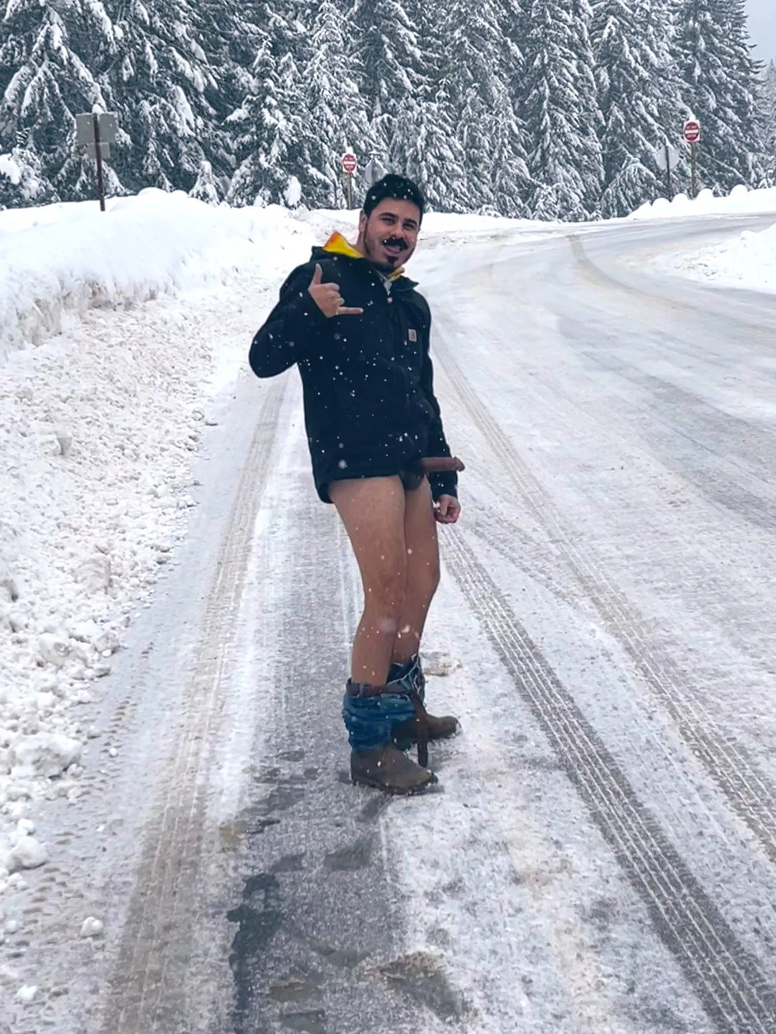 Taking a quick breather