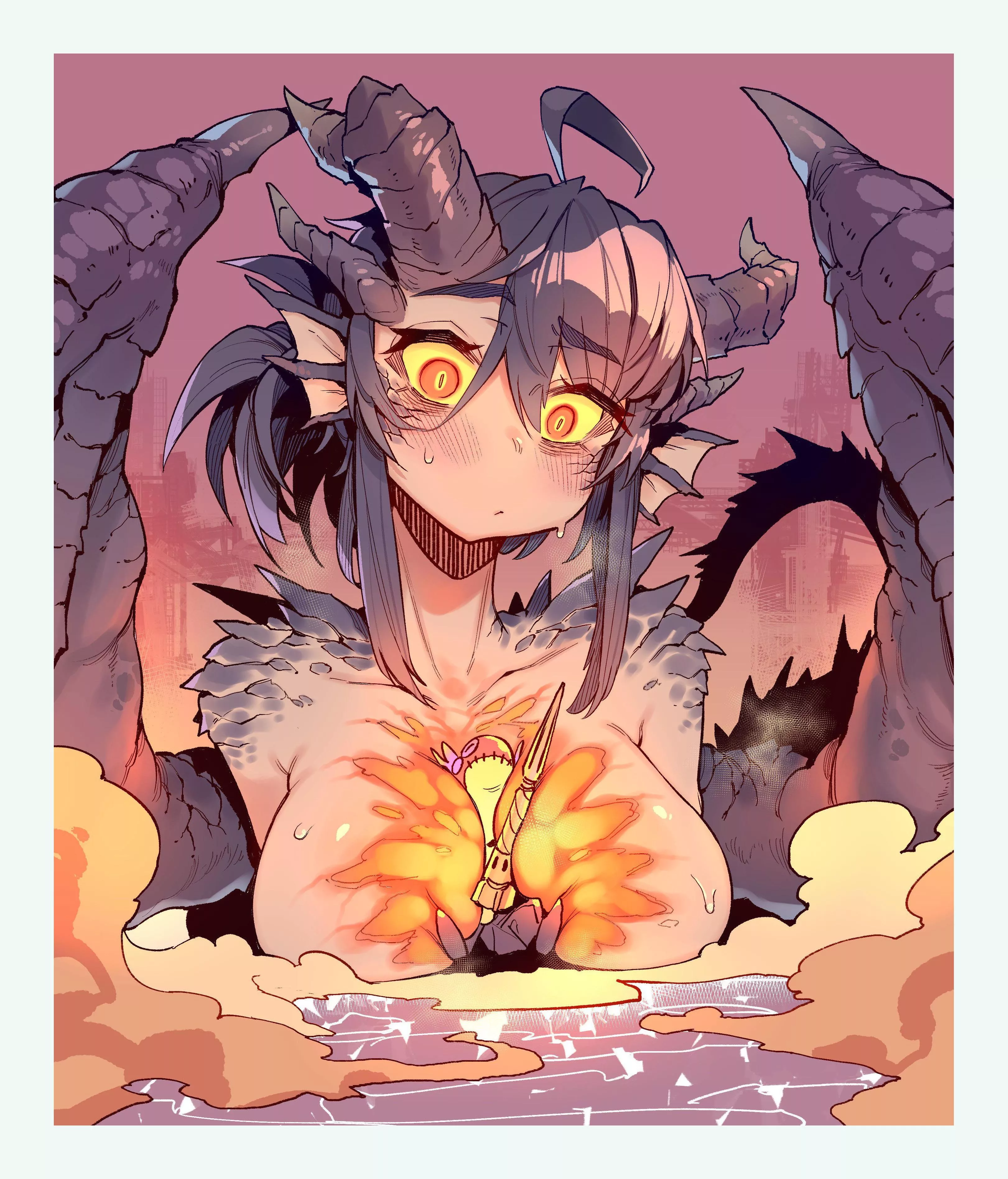 Third degree burns are a small price to pay for fragon booba (By Karasu)