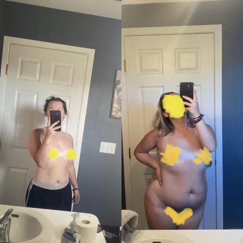 This was 6 months ago compared to today..😅