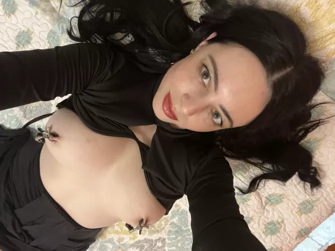 Wearing a little surprise for you! [f]