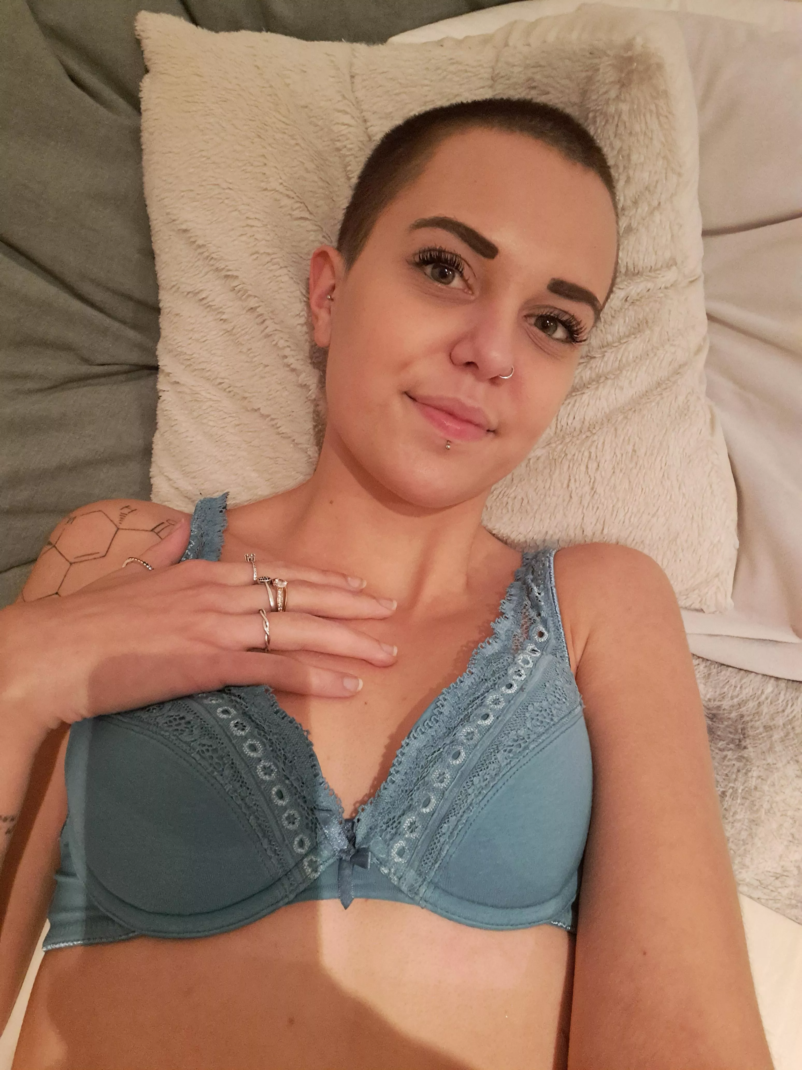 well hope the reason you are sleepless is becasue of me?