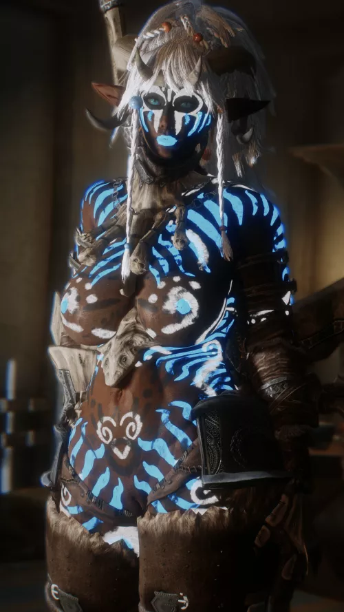 Wonders why everyone gave her the looks as she walked into the tavern