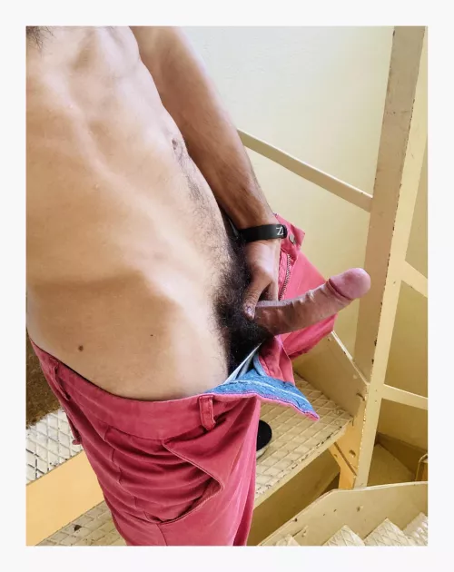 Would you dare suck me off in the stairwell at wofk? (21)