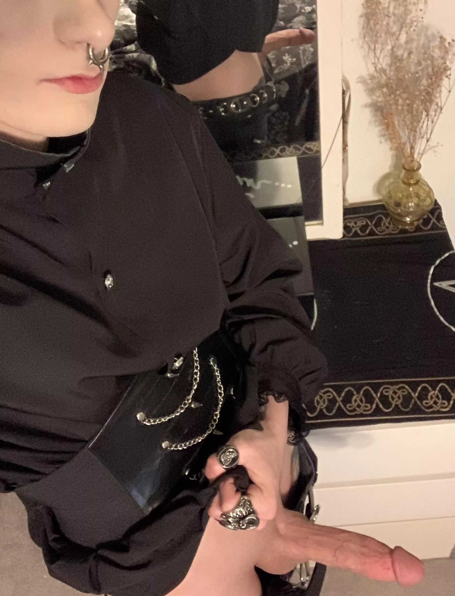 Would you let a goth guy stretch out your holes?