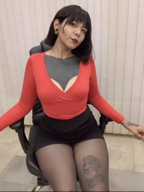 Would you like to peek at what’s under my skirt?