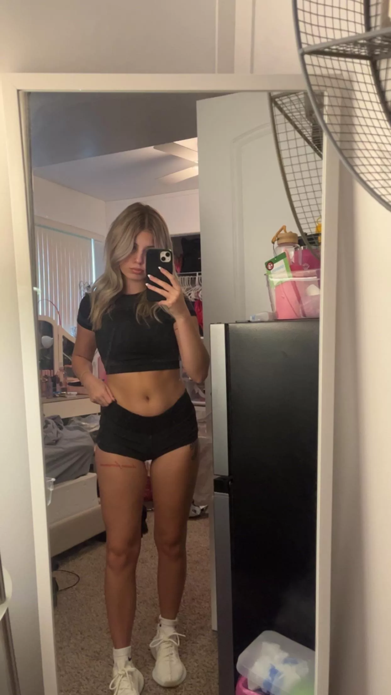 wyd if you saw me looking like this on campus