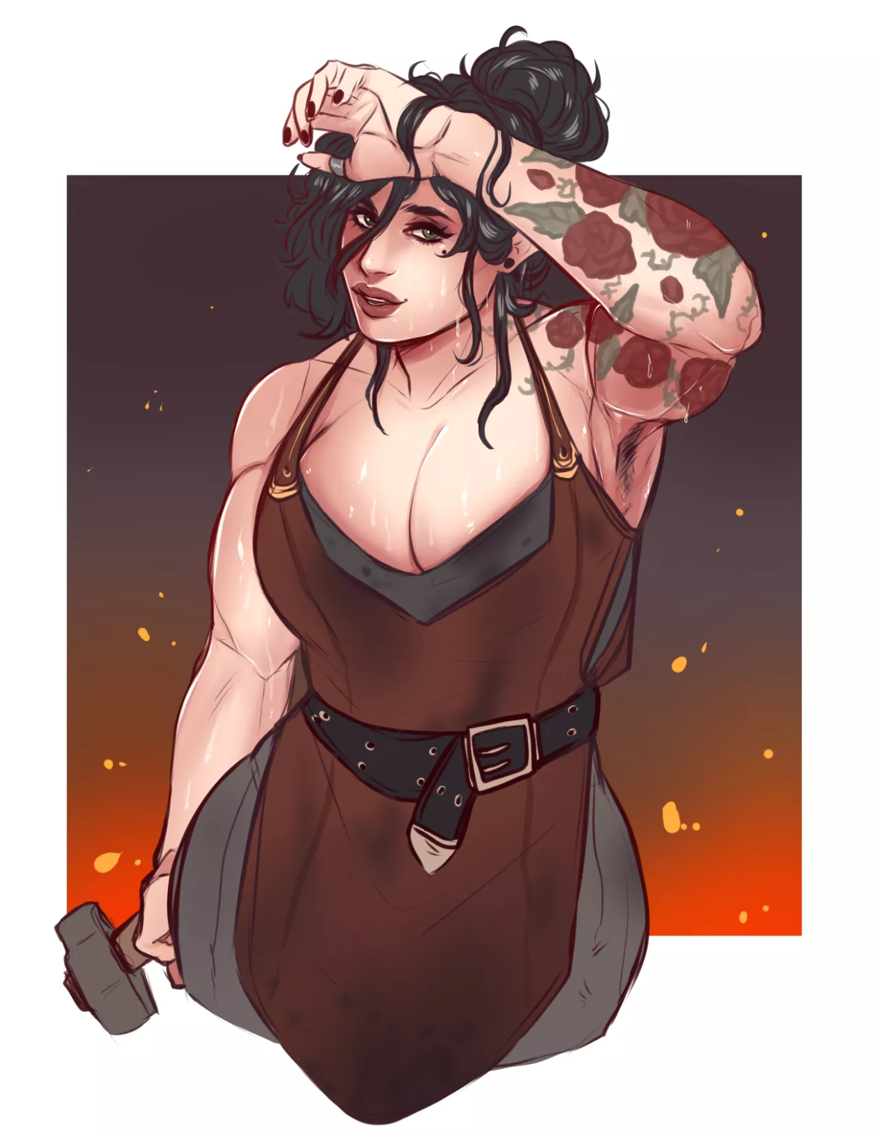 A blacksmith, by The Dread Morrows