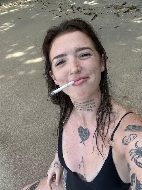 Can I smoke while you fuck me from behind?