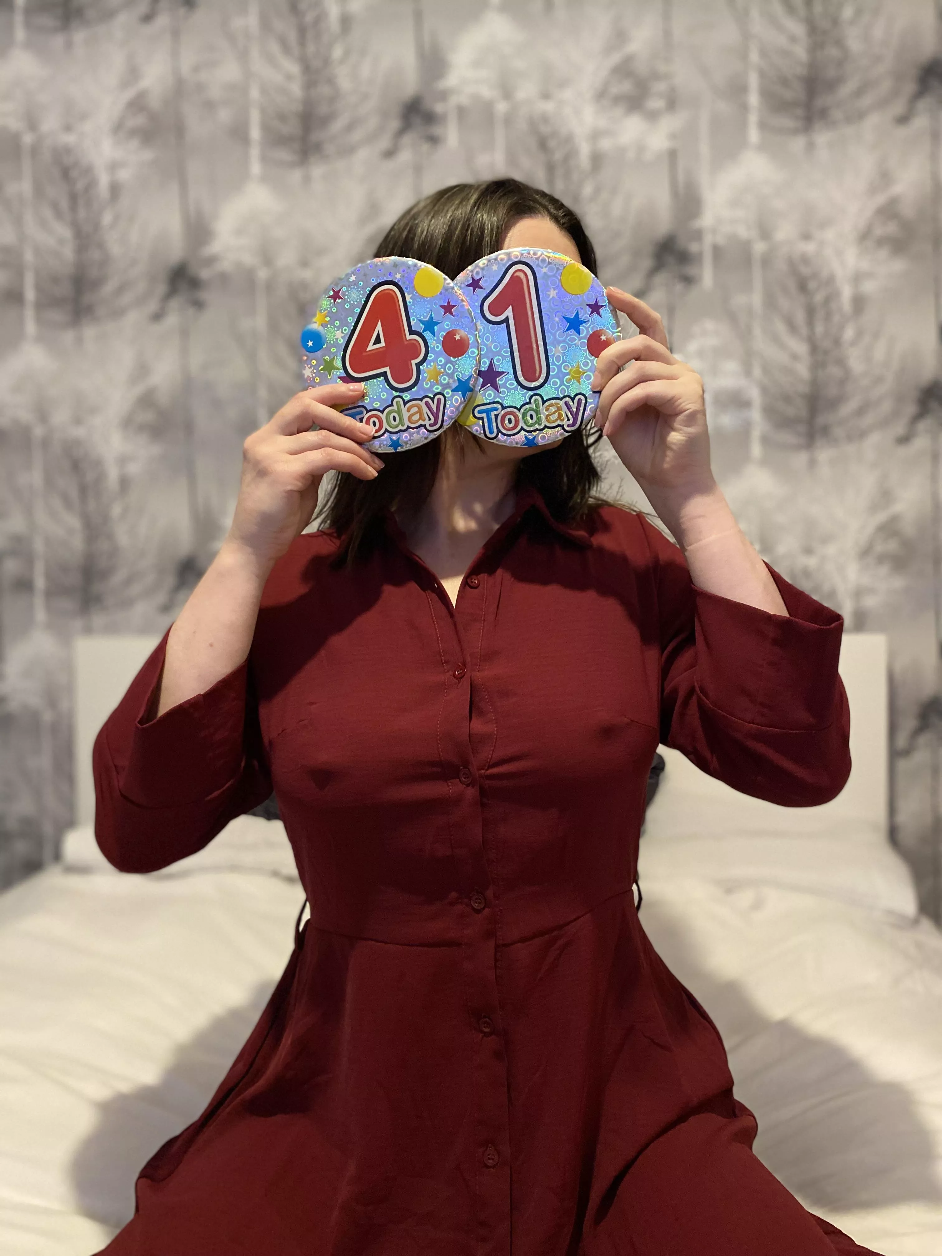 Celebrating with my birthday pokies