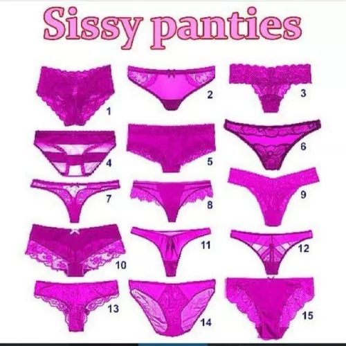 Choose your panties style and show it off in my comments