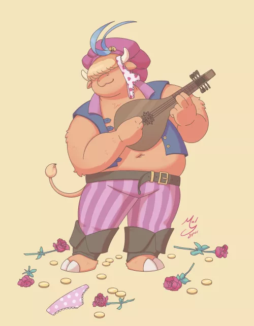 Cow bard. Made by me