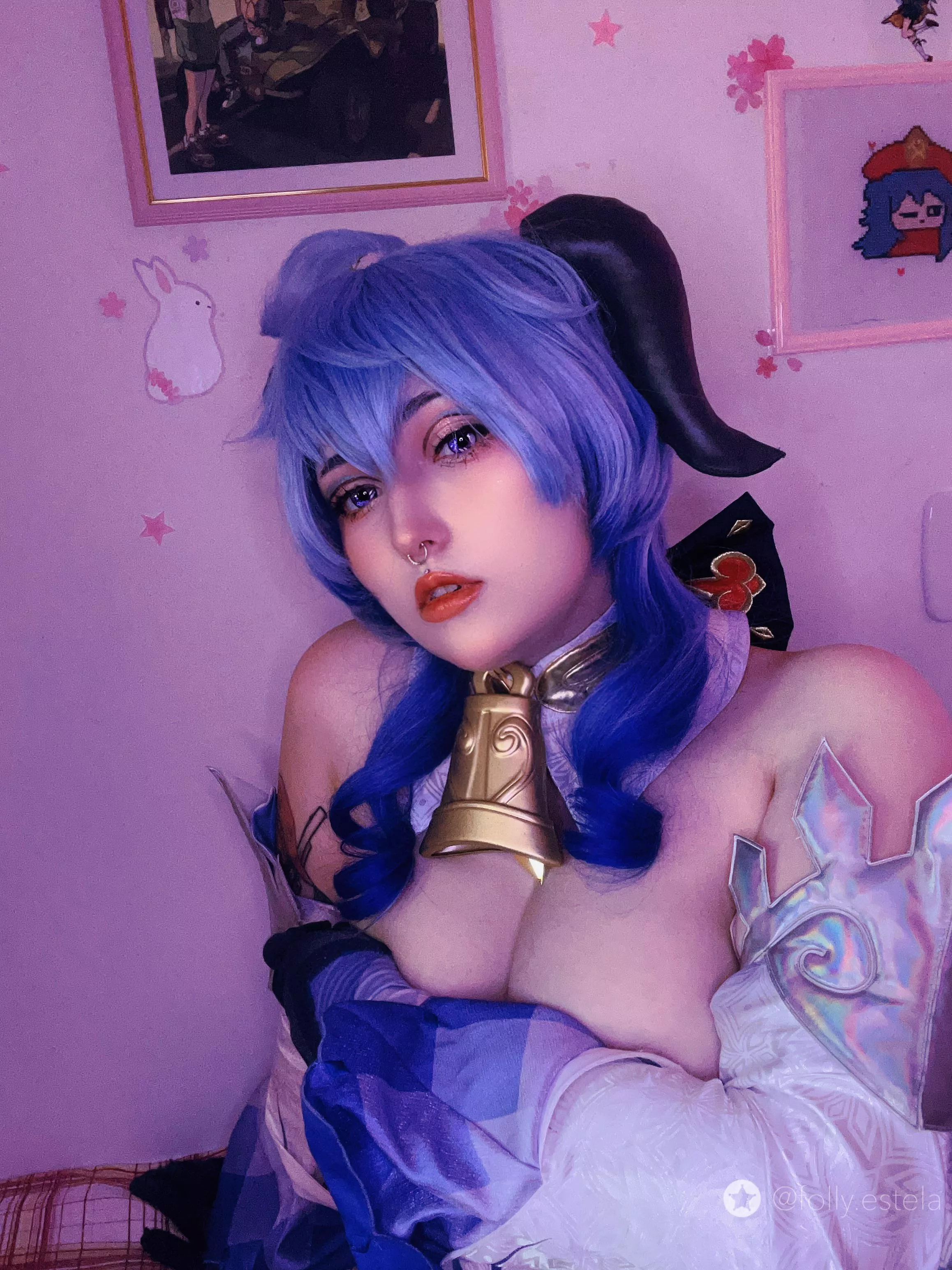 Ganyu from Genshin Impact by Folly.Estela