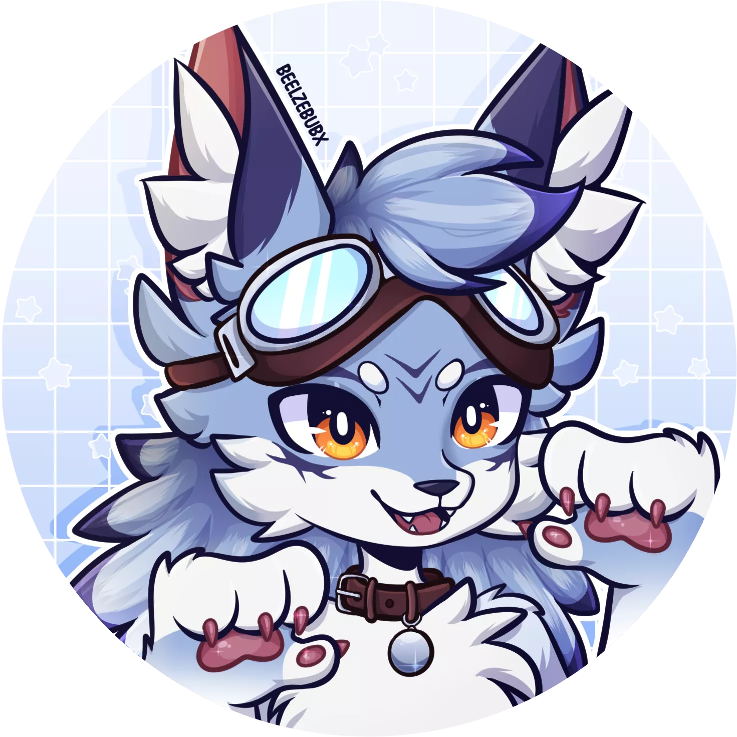 Geared up! Icon Commission I just finished [OC]