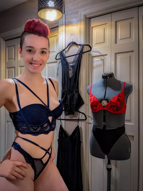 Had a little fun tonight and did an outfit try on video!