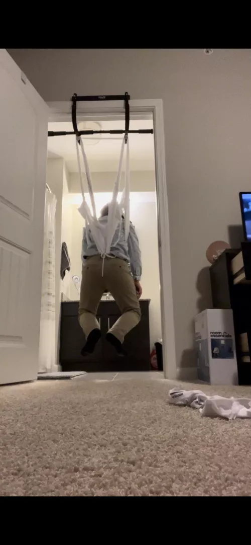 Hanging wedgie video