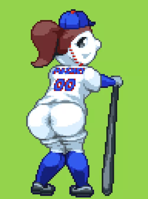 Haven't posted here in awhile, have some Mrs Met ass from when that was a thing