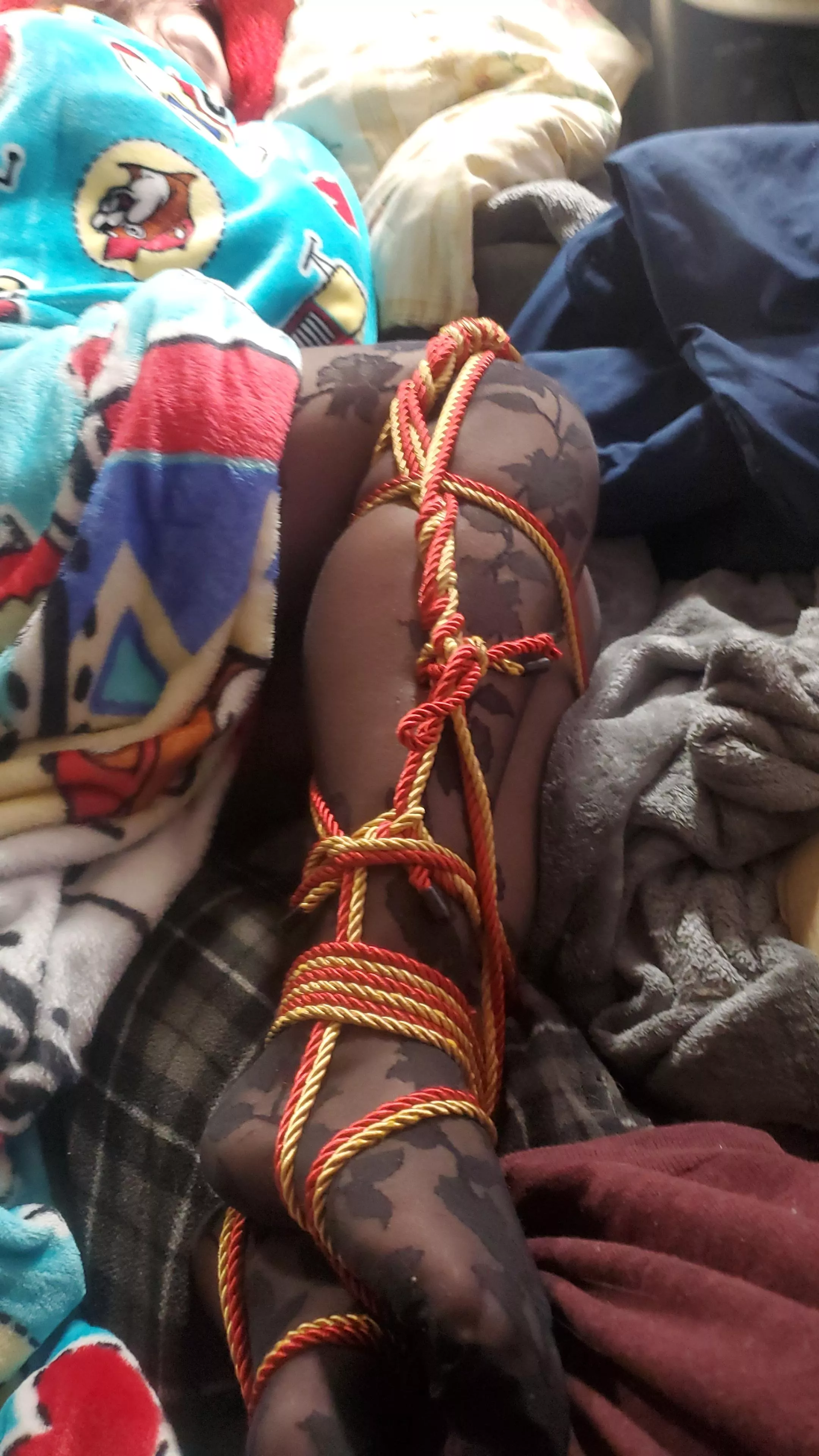 Having some fun with her