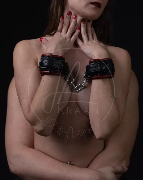 Hired a professional photographer to capture a kinky photo of me and my partner for the cover of my upcoming novel, Pretty Little Cunt! I'm pleased with how it turned out! Please note that the photo has not yet been edited.