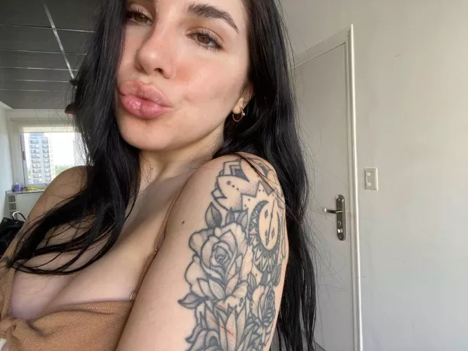 I got 2 new tattoos!! This is one and guess where the other one is to see