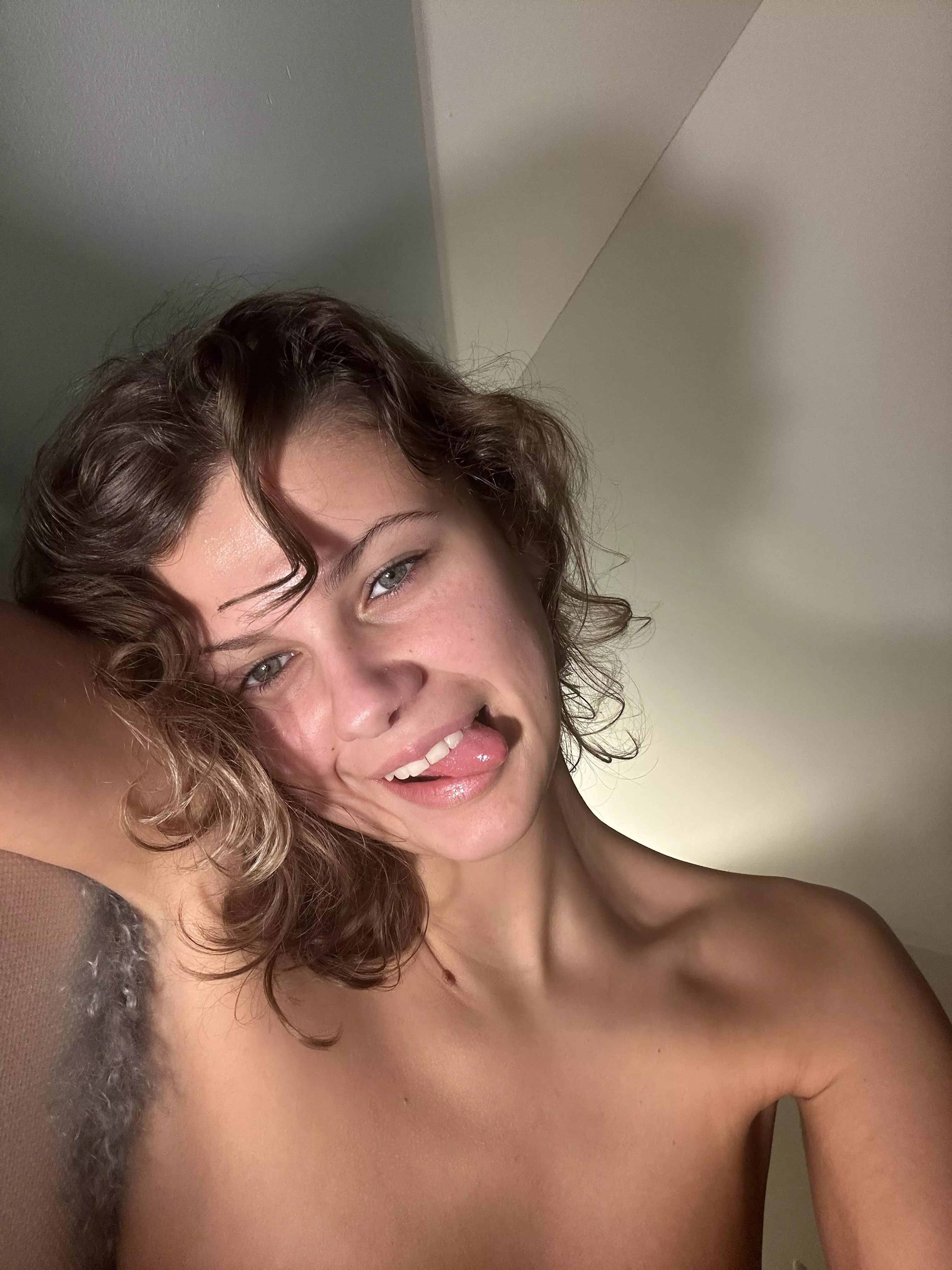 I just finished class, now you should finish over my face