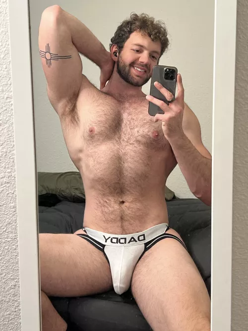 I love wearing jockstraps so much