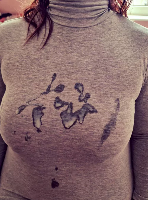 I sent her out like this to do the shopping