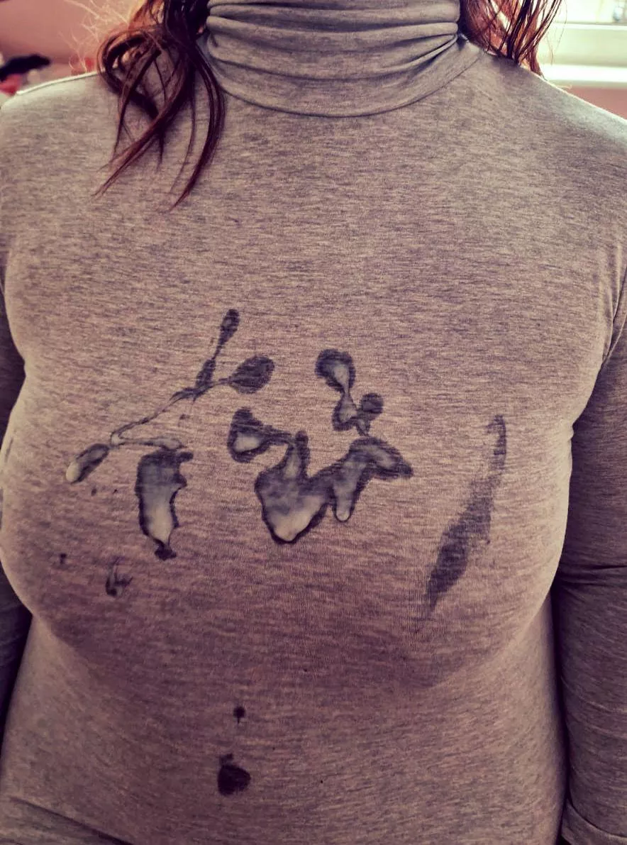 I sent her out like this to do the shopping