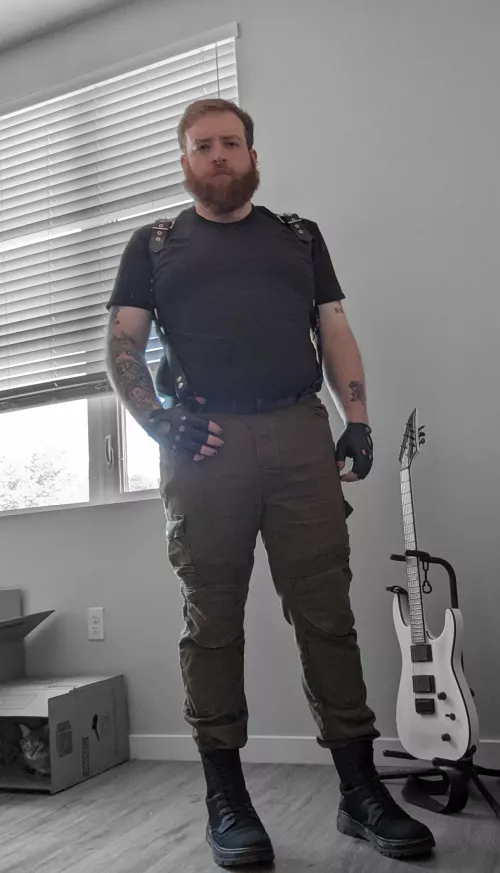 I'd look a lot better with someone under my boot