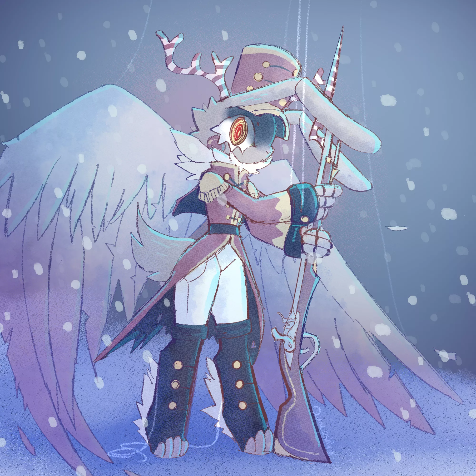 Is this the first time that you've ever seen aurora borealis crush mankind?