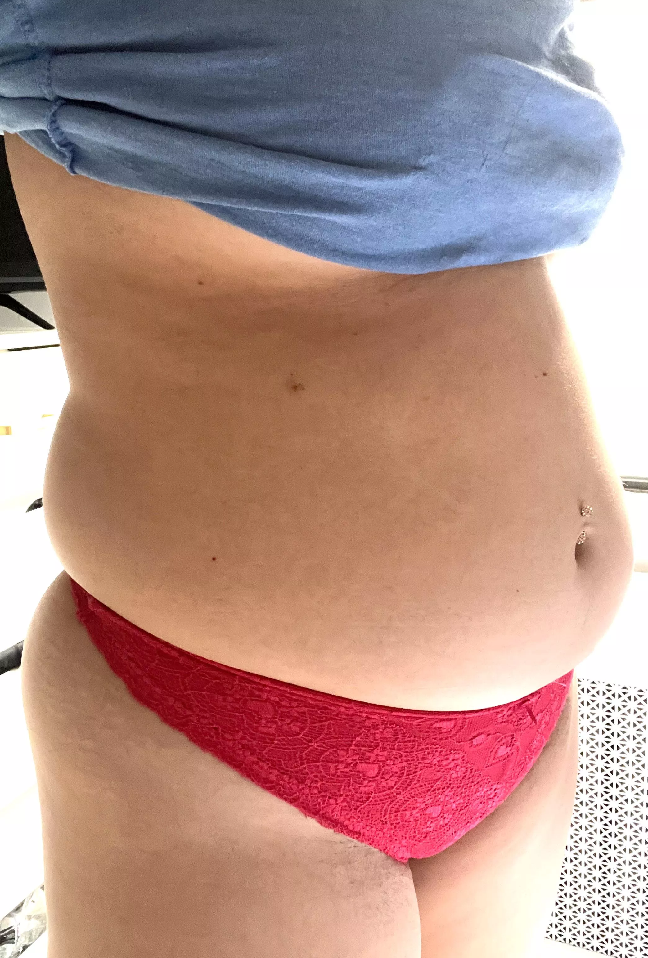 I’ve noticed some things fitting a bit snug lately…. I wonder why.