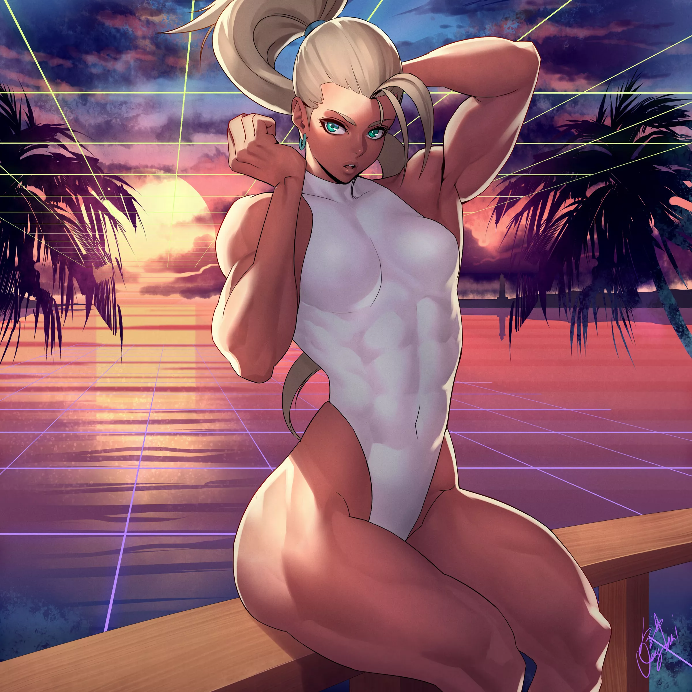 Lovely Sunset (Ogami) [OC]