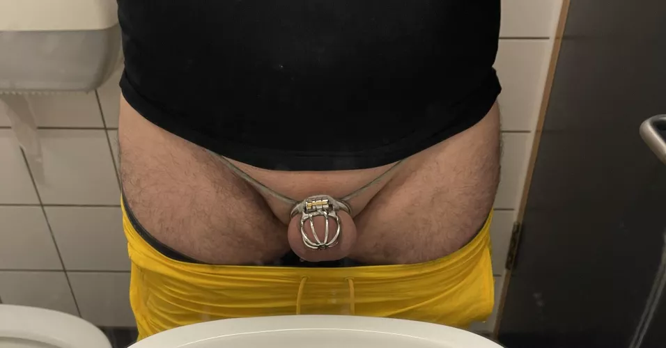 Mistress released me yesterday with the words “It might be the last one for a little while so enjoy it.” Then put me back in chastity already this morning 🥹🔐