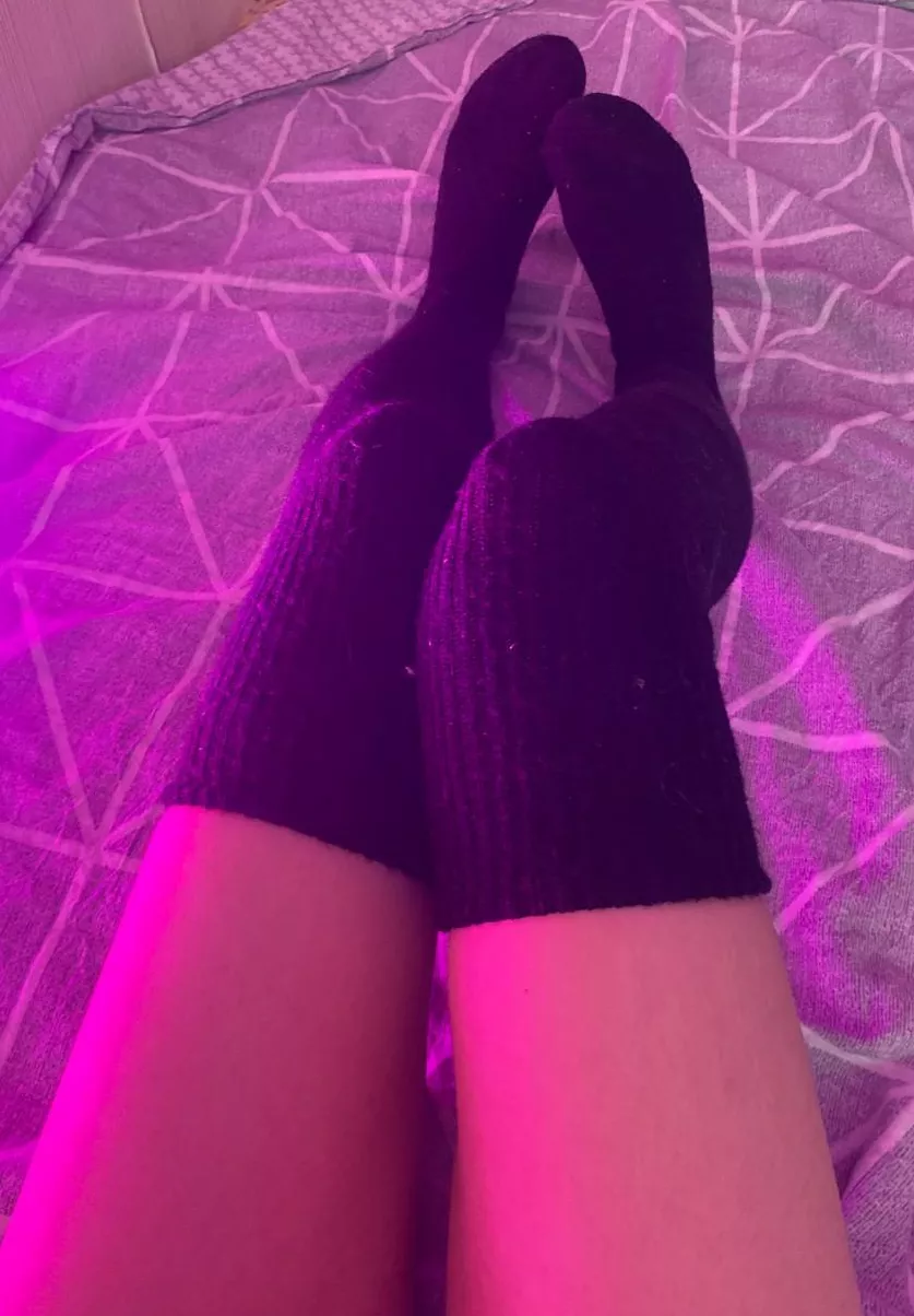 My fav socks in neon light