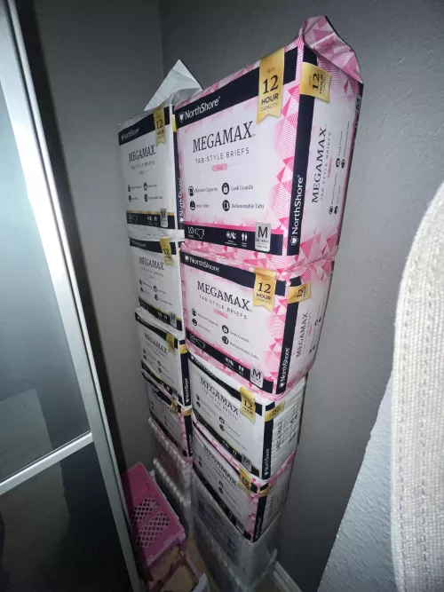 My stockpile keeps growing, I still have 1 more order coming in