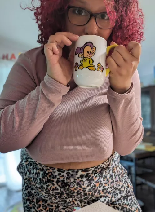 Oh, let me put down my coffee before we start