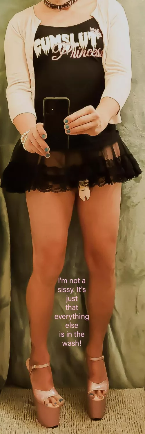 Oh, the necessities of laundry day!