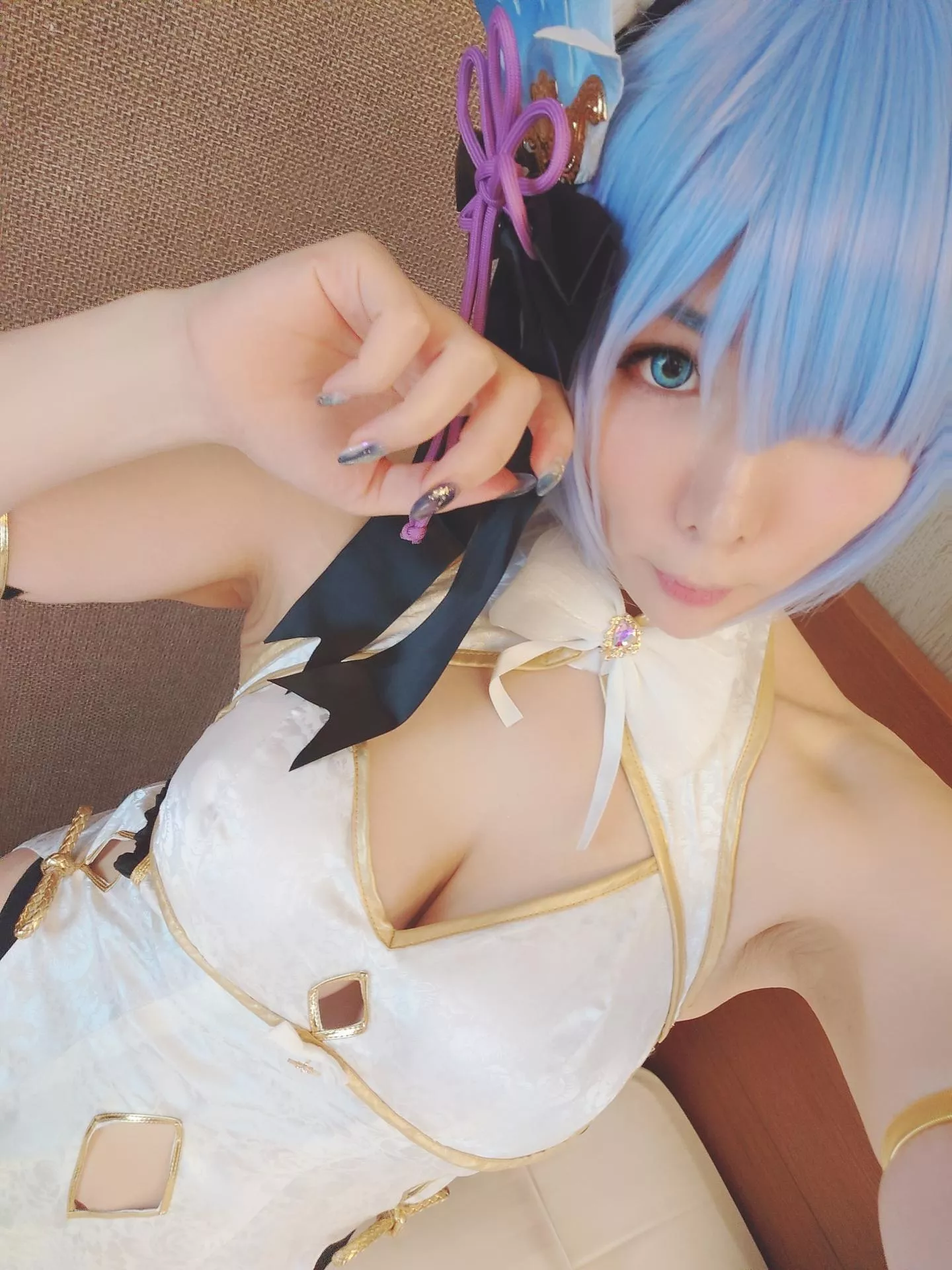 Rem in China Dress