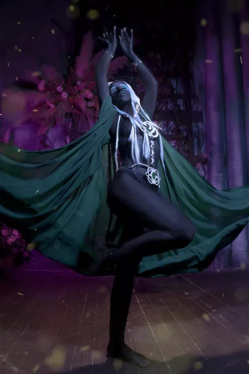 [Self] Drow Priestess of Lolth cosplay by me